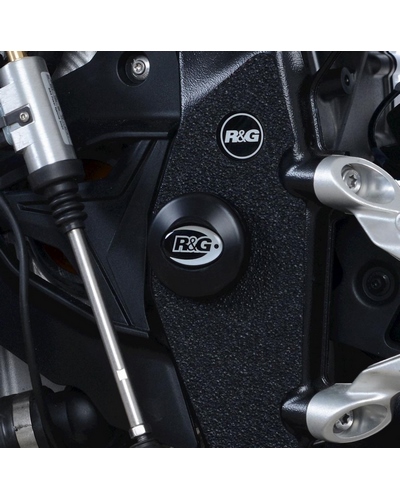 Axe de Roue Moto R&G RACING Insert de cadre gauche/droit R&G RACING noir Kawasaki Z H2