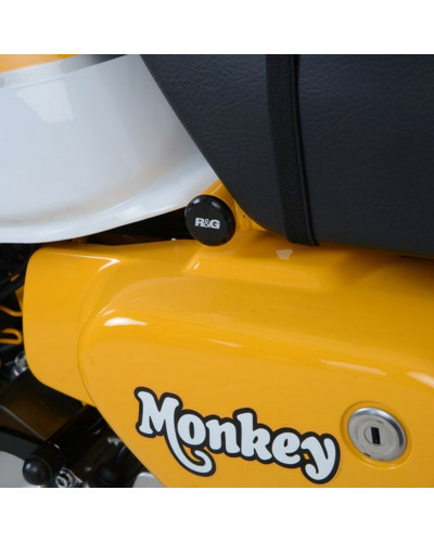 RG RACING Insert de cadre R&G RACING noir Honda Monkey 