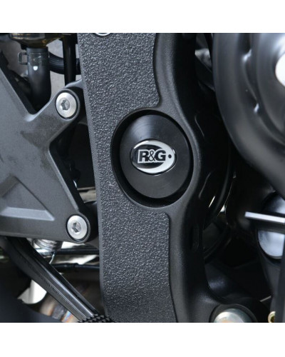 Axe de Roue Moto RG RACING Insert de cadre R&G RACING noir Kawasaki ZX10R