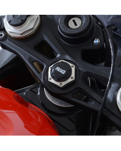 Axe de Roue Moto RG RACING Insert écrou de direction R&G RACING - noir