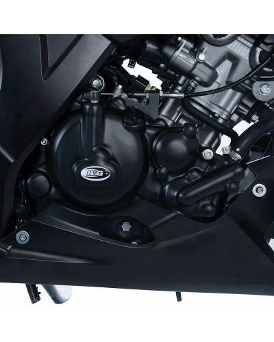 Protection Carter Moto R&G RACING Kit de couvre-carter R&G RACING noir Suzuki GSX-R 125/GSX-S 125