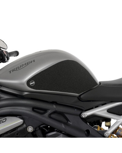Stickers Réservoir Moto RG RACING Kit grip de réservoir R&G RACING 2 pièces - clair Triumph Speed Triple 1200 RS