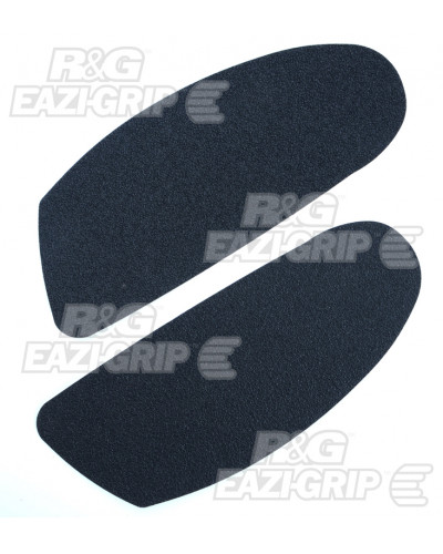 Stickers Réservoir Moto RG RACING Kit grip de réservoir R&G RACING 2 pièces noir Aprilia RSV1000