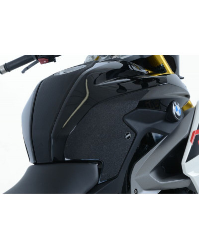 Stickers Réservoir Moto RG RACING Kit grip de réservoir R&G RACING 2 pièces noir BMW G310R