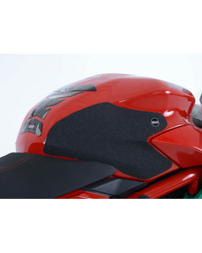 Stickers Réservoir Moto RG RACING Kit grip de réservoir R&G RACING 2 pièces noir Ducati Supersport S