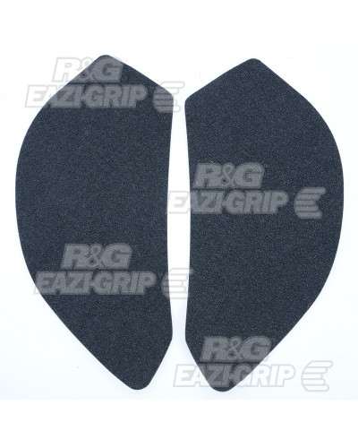 Stickers Réservoir Moto RG RACING Kit grip de réservoir R&G RACING 2 pièces noir Kawasaki ZX6R