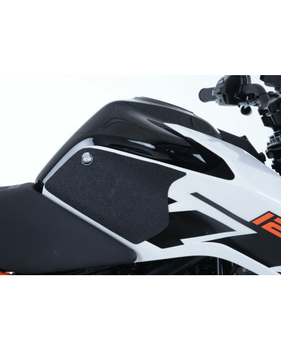 Stickers Réservoir Moto RG RACING Kit grip de réservoir R&G RACING 2 pièces noir KTM Duke 125