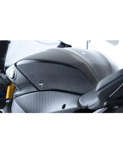 Stickers Réservoir Moto RG RACING Kit grip de réservoir R&G RACING 2 pièces noir Yamaha R6