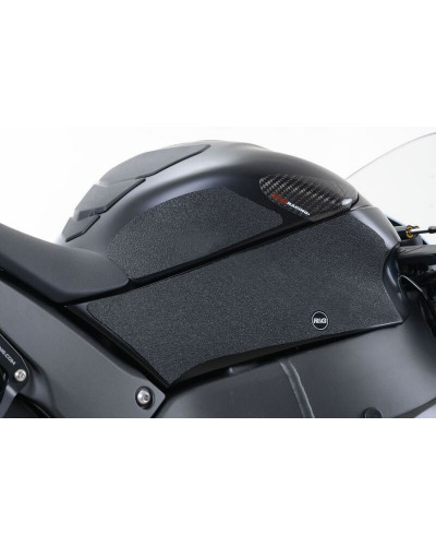 Stickers Réservoir Moto RG RACING Kit grip de réservoir R&G RACING 4 pièces noir Kawasaki ZX10R
