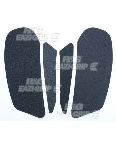 Stickers Réservoir Moto RG RACING Kit grip de réservoir R&G RACING 4 pièces noir Suzuki GSXR1000