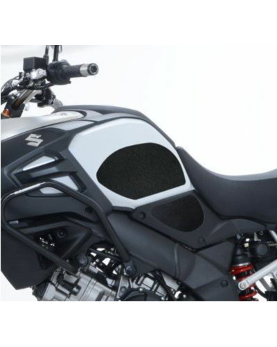 Stickers Réservoir Moto RG RACING Kit grip de réservoir R&G RACING 4 pièces noir Suzuki V-Strom 1000