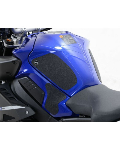 Stickers Réservoir Moto RG RACING Kit grip de réservoir R&G RACING 4 pièces noir Yamaha MT-10