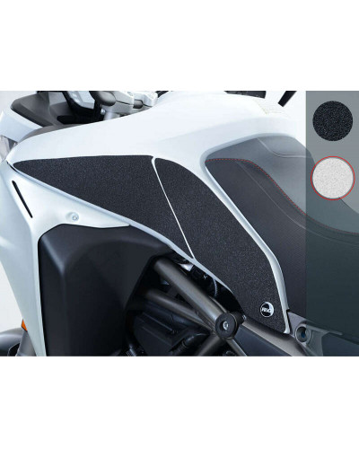 Stickers Réservoir Moto RG RACING Kit grip de réservoir R&G RACING 4 pièces translucide Ducati Multistrada Enduro