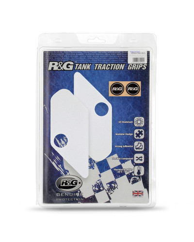 Stickers Réservoir Moto RG RACING Kit grip de réservoir R&G RACING Eazi-Grip™ translucide