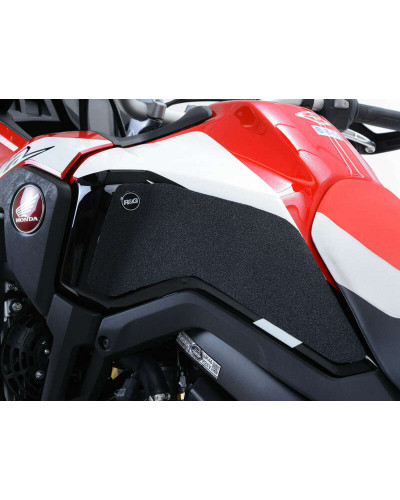 Stickers Réservoir Moto RG RACING Kit grip de réservoir R&G RACING noir 2 pièces Honda Honda CRF1000L Africa Twin