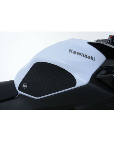 Stickers Réservoir Moto RG RACING Kit grip de réservoir R&G RACING noir (4 pièces) Kawasaki Z650
