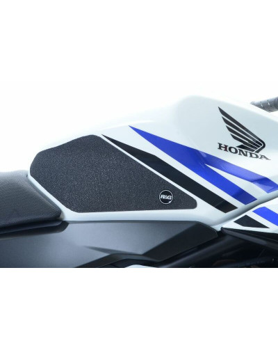 Stickers Réservoir Moto RG RACING Kit grip de réservoir R&G RACING translucide (2 pièces) Honda CBR500R