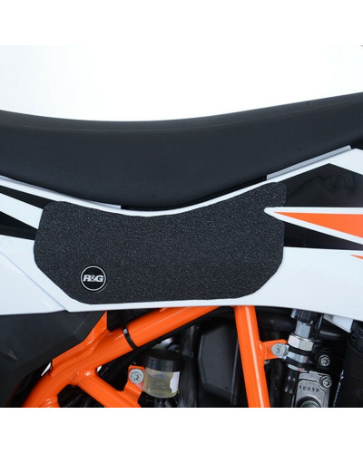 Stickers Réservoir Moto RG RACING Kit grip de réservoir R&G RACING translucide (2 pièces) KTM 690 SMC-R