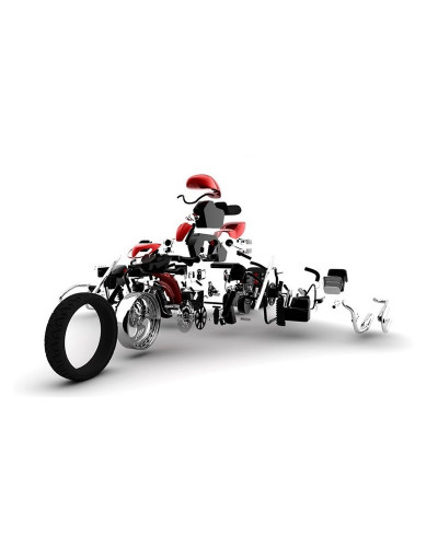 Pièces Détachées Commandes Moto R&G RACING Pièce détachée - Coté gauche de commandes reculées R&G RACING pour 442462 Honda CBR600RR
