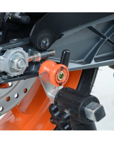 Pions Bras Oscillant Moto RG RACING Pions de bras oscillant avec platine R&G RACING orange