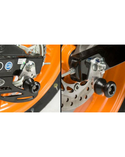 Pions Bras Oscillant Moto RG RACING Pions de bras oscillant R&G RACING avec platine noir Honda CBR125R