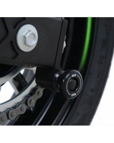 Pions Bras Oscillant Moto RG RACING Pions de bras oscillant R&G RACING avec platine noir Kawasaki Ninja 400