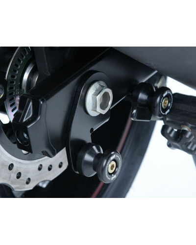 Tampon Protection Moto RG RACING Pions de bras oscillant R&G RACING noir Suzuki GSX-S750