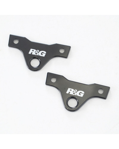 Sangle Moto R&G RACING Platines pour sangles R&G RACING noir Honda Africa Twin Adventure Sport