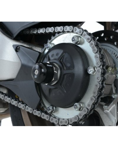 Tampon Protection Moto RG RACING Protection de bras oscillant noir Honda VFR800