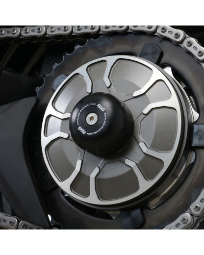 Tampon Protection Moto RG RACING Protection de bras oscillant R&G RACING noir Kawasaki H2 SX