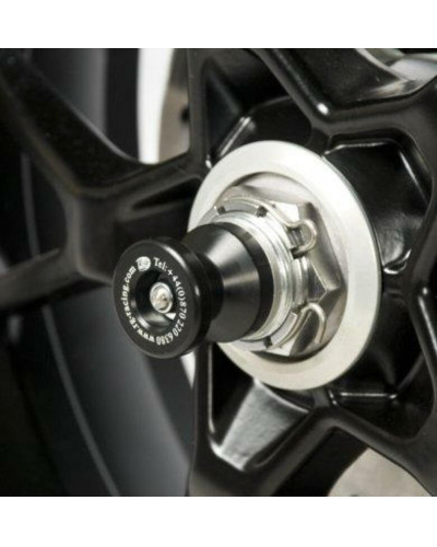 Tampon Protection Moto RG RACING Protection de bras oscillant R&G RACING noir Triumph