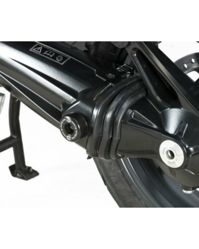 Tampon Protection Moto RG RACING Protection de bras oscillant R&G RACING noir Triumph