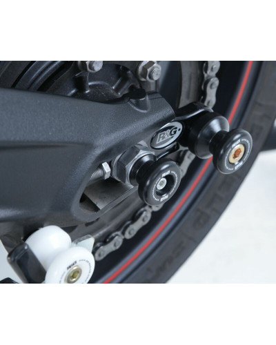 Tampon Protection Moto RG RACING Protection de bras oscillant R&G RACING noir