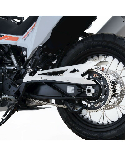 Protection Carter Moto R&G RACING Protection de chaîne R&G RACING argent KTM Adventure 790