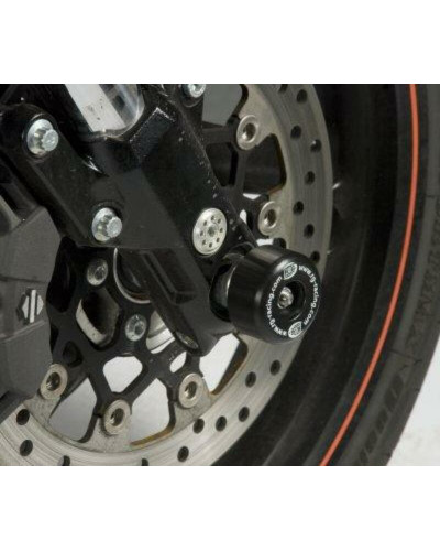 Tampon Protection Moto RG RACING Protection de fourche R&G RACING noir Harley Davidson XR1200 X Sportster