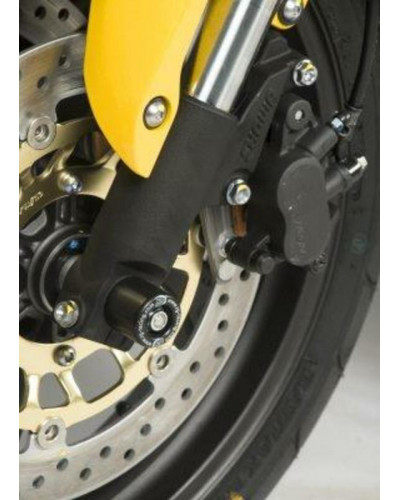 Tampon Protection Moto RG RACING Protection de fourche R&G RACING noir Honda CB600F S/Hornet