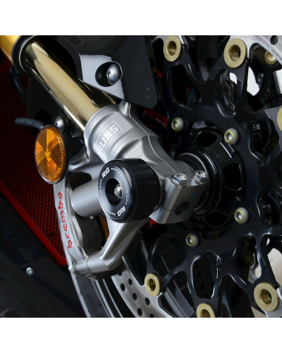 Tampon Protection Moto R&G RACING Protection de fourche R&G RACING - noir Honda CBR1000R-RR