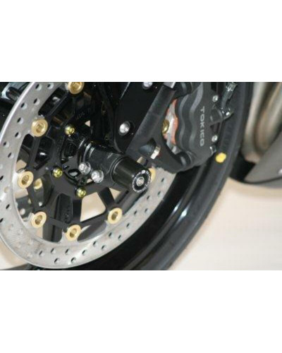 Tampon Protection Moto RG RACING Protection de fourche R&G RACING noir Honda CBR600RR/FMX650