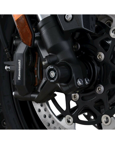 Tampon Protection Moto R&G RACING Protection de fourche R&G RACING noir Kawasaki Ninja 1000SX