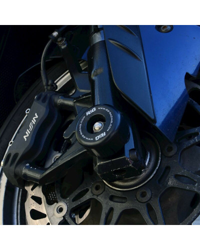 Tampon Protection Moto R&G RACING Protection de fourche R&G RACING noir Kawasaki