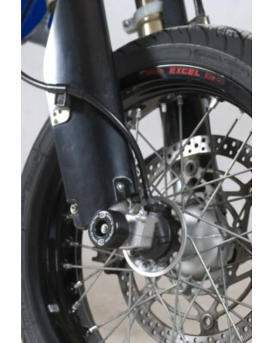 Tampon Protection Moto RG RACING Protection de fourche R&G RACING noir Suzuki DR-Z400SM