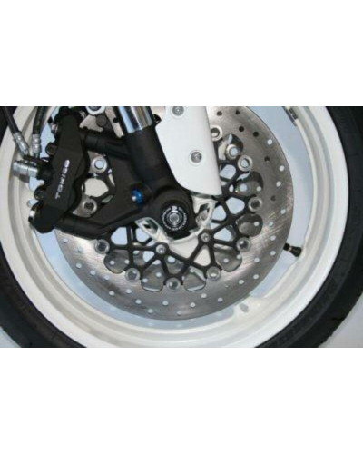Tampon Protection Moto RG RACING Protection de fourche R&G RACING noir Suzuki GSX-R600/750/1000