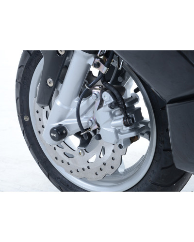 Tampon Protection Moto RG RACING Protection de fourche R&G RACING noir Yamaha Majesty S
