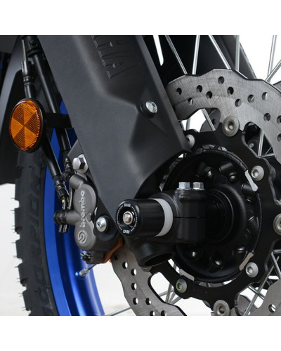 Tampon Protection Moto R&G RACING Protection de fourche R&G RACING noir Yamaha Tenere 700