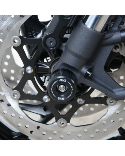 Tampon Protection Moto R&G RACING Protection de fourche R&G RACING noir