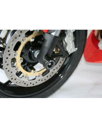 Tampon Protection Moto RG RACING Protection de fourche R&G RACING pour SPEED TRIPLE 1050 '05-09  TIGER 1050 '07-09