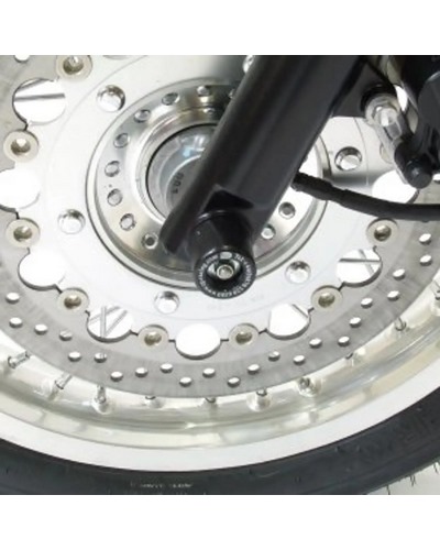 Tampon Protection Moto RG RACING Protection de fourche R&G RACING pour THRUXTON 08-09  BONNEVILLE  SCRAMBLER