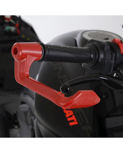 Protection Levier Moto RG RACING Protection de levier de frein R&G RACING - rouge Ducati Multistrada V4
