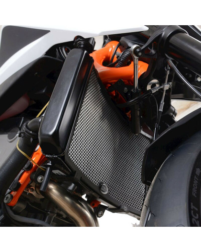 Protection Radiateur Moto R&G RACING Protection de radiateur d'eau R&G RACING argent KTM 890 Duke R