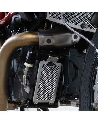 Protection Radiateur Moto R&G RACING Protection de radiateur d'huile R&G RACING argent Indian FTR 1200